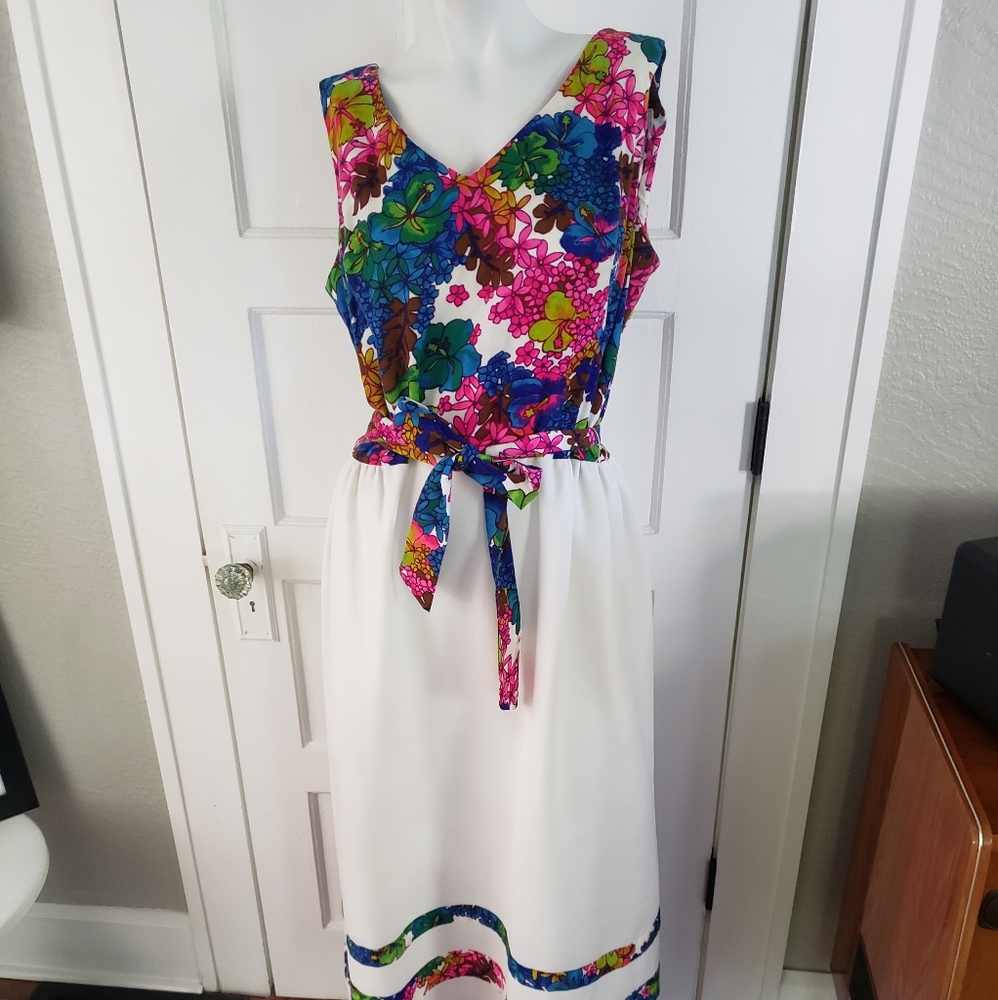 Vintage Melwine of Miami maxi dress
